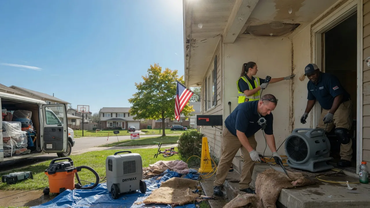 Water Damage Restoration in Floyds Knobs, IN near me